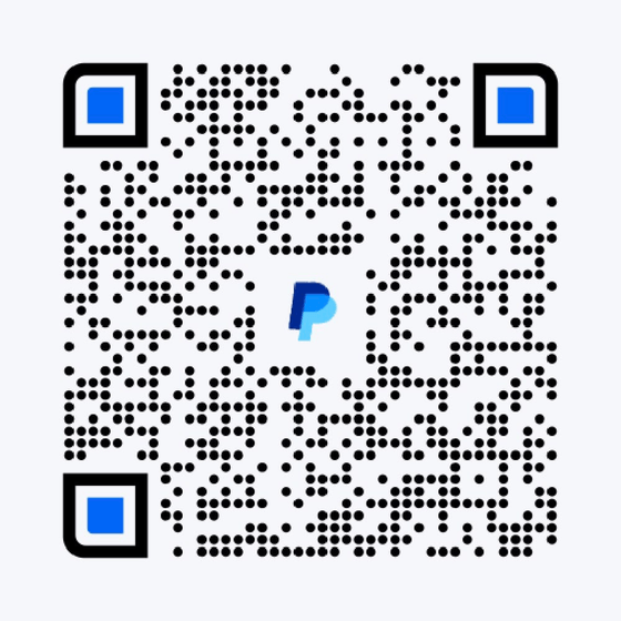 PayPal QR code for donations to Fiveshines Media